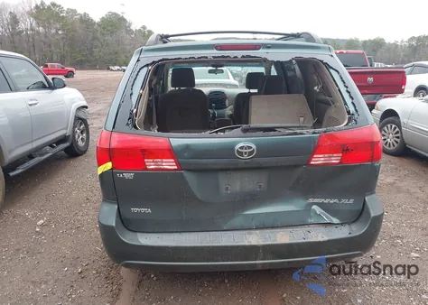 2004 Toyota Sienna Xle from USA, damaged, VIN 5TDZA22C04S082998